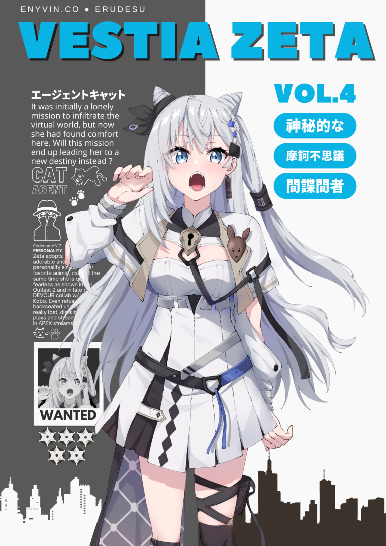 Poster HOLOLIVE – Vestia Zeta V2